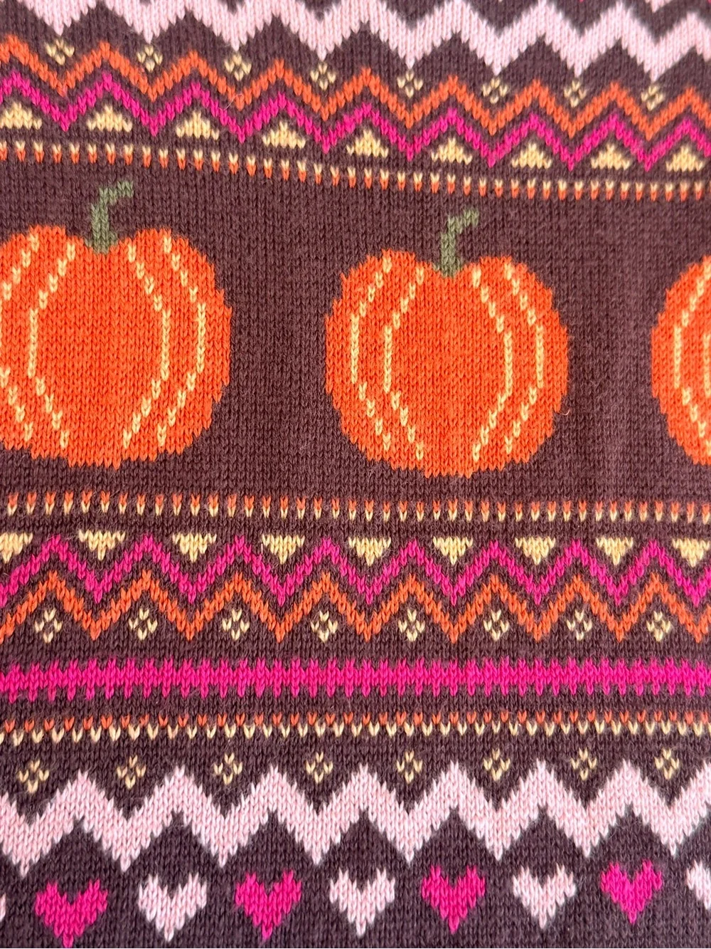 The Children’s Place Girls 5T Pumpkin Fair Isle Sweater Dress